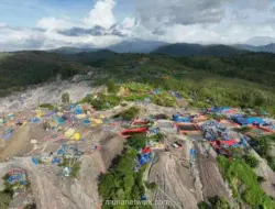 ESDM Tetapkan 26 Tersangka Tambang Ilegal Gunung Botak, 24 di Antaranya WNA