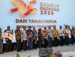 BPS Resmi Luncurkan Sensus Ekonomi 2026 di Jayapura, 5.355 Petugas Siap Datai Sektor Usaha