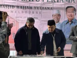 Jusuf Kalla Letakkan Batu Pertama Masjid Hajjah Yuliana di Melbourne