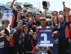 Kiandra Ramadhipa Raih Kemenangan Perdana di Moto3 Junior World Championship 2026