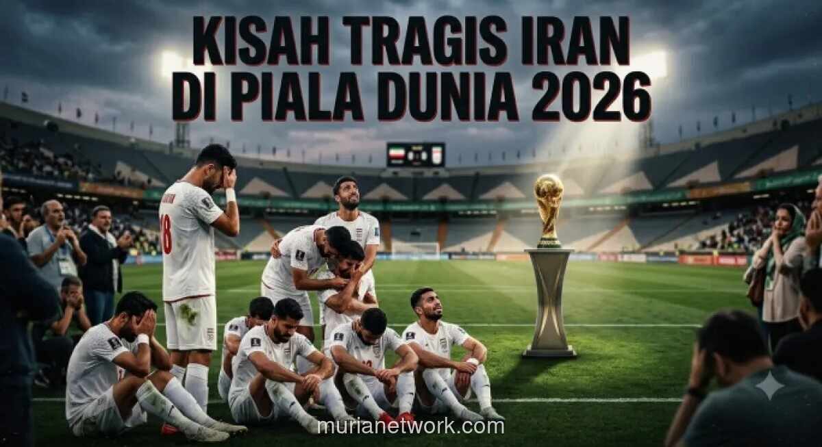 Iran Tersingkir Dramatis dari Piala Dunia 2026 Meski Tak Terkalahkan