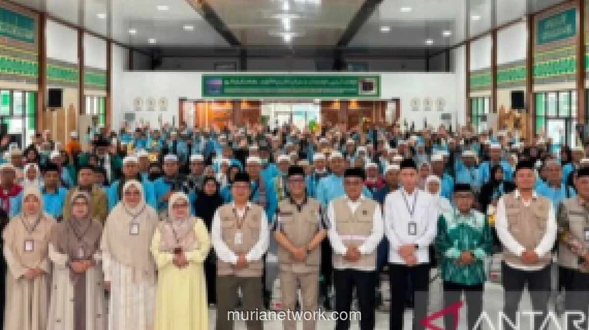 Jemaah Haji Kloter 17 Debarkasi Banjarmasin Tiba di Tanah Air