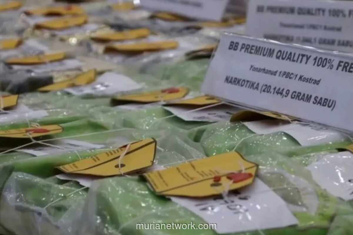 Pemerintah: 59 Jaringan Narkotika Dibongkar, Barang Bukti Capai 200 Ton Lebih