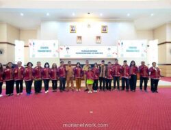 196 Kontingen Sulsel Diberangkatkan ke Pesparawi Nasional XIV di Papua Barat