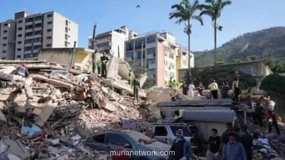Korban Tewas Gempa Kembar Venezuela Capai 1.430 Orang, Ribuan Lainnya Terluka