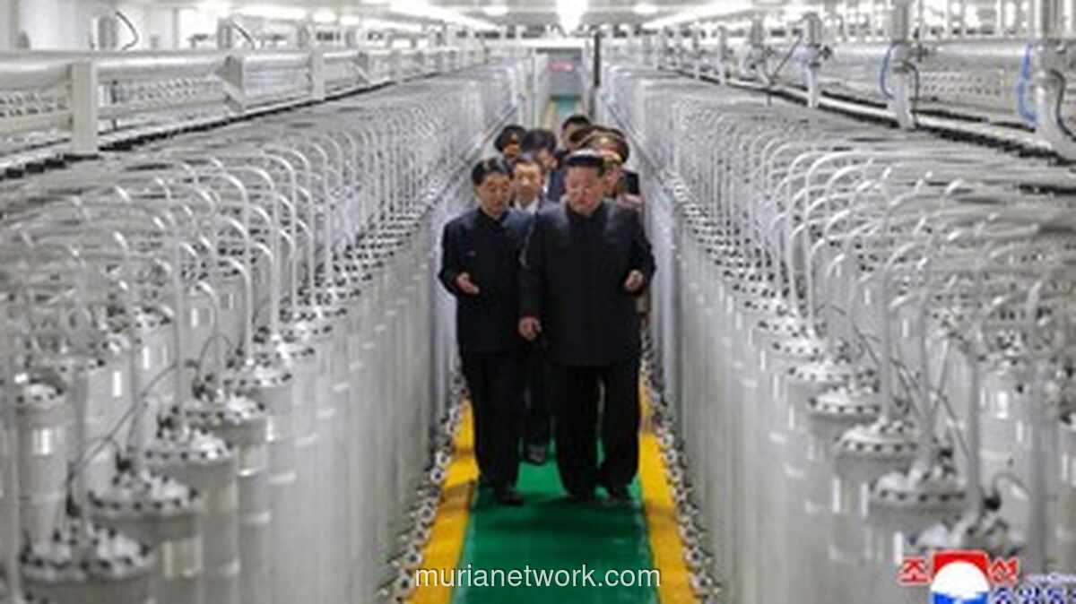 Korea Utara Resmi Perkenalkan Fasilitas Produksi Uranium Baru, Kim Jong Un Serukan Perkuat Daya Tempur Nuklir