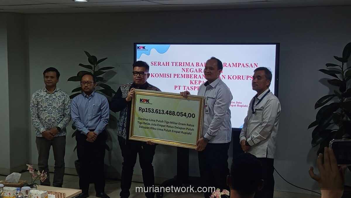 KPK Kembalikan Rp153,6 Miliar ke Taspen, Total Pemulihan Aset Korupsi Investasi Fiktif Tembus Rp1 Triliun