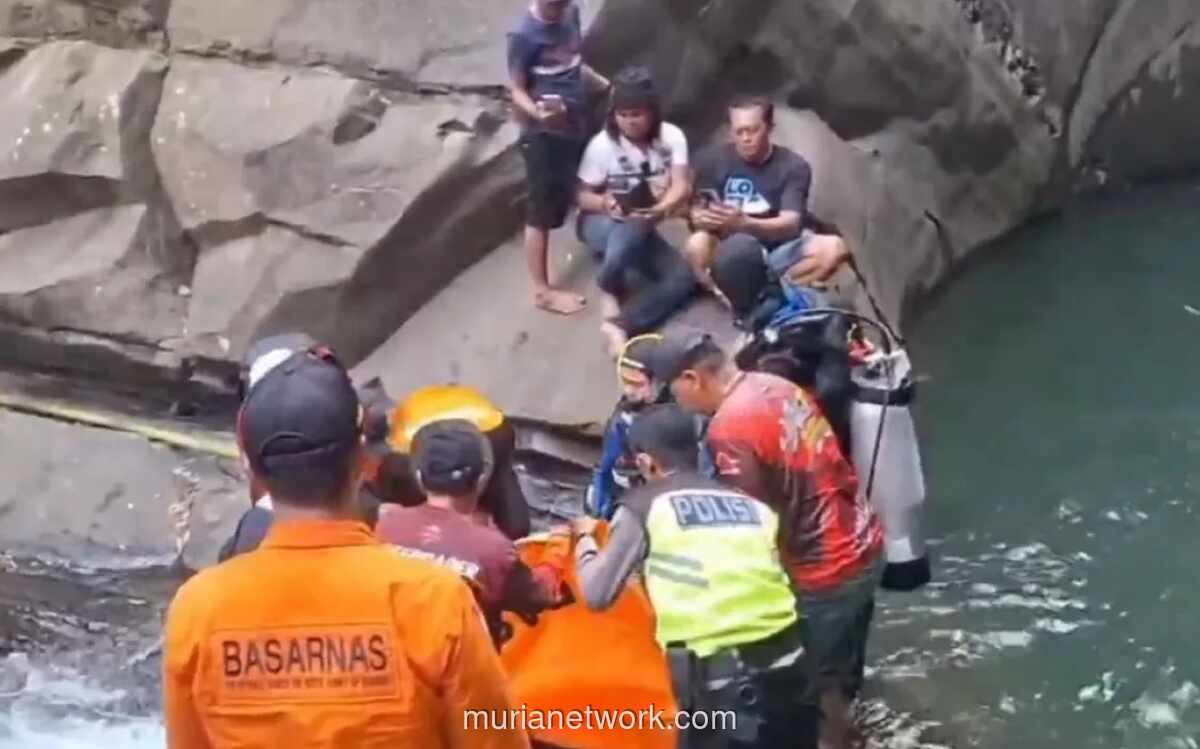 Remaja Tenggelam di Curug Rambukasang Brebes Ditemukan Tewas, Dua Teman Selamat
