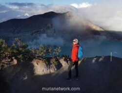 Raline Shah Jelajahi Kawah Ijen dan Desa Adat Osing saat Liburan Keluarga di Banyuwangi