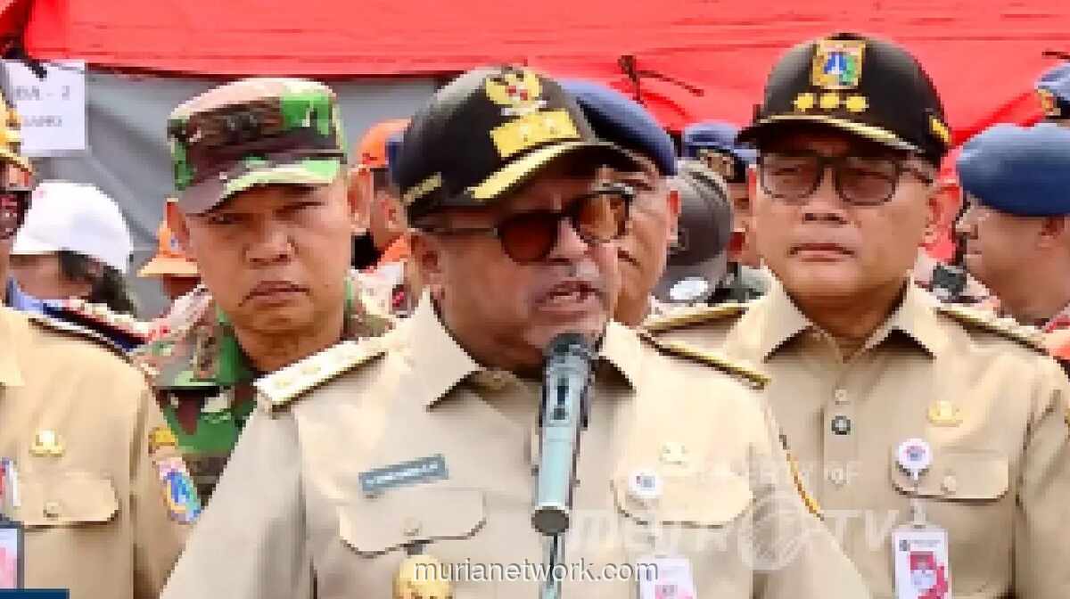 Rano Karno Tinjau Kebakaran Kemayoran, 679 Jiwa Terdampak dan 304 Bangunan Ludes