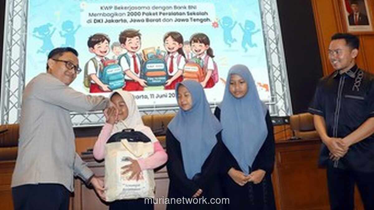 KWP dan BNI Salurkan 2.000 Paket Peralatan Sekolah Jelang Tahun Ajaran Baru