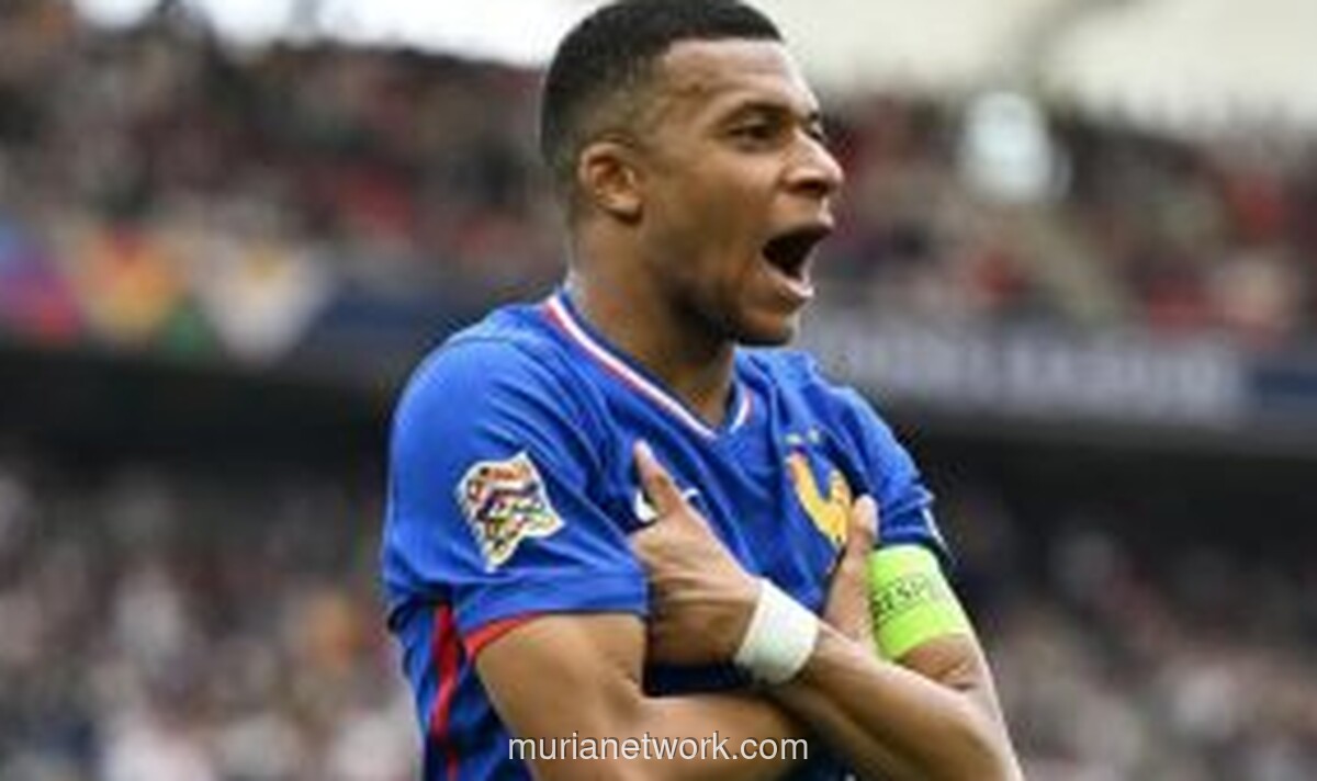 Mbappe Cetak Rekor Baru sebagai Pencetak Gol Terbanyak Sepanjang Masa Timnas Prancis