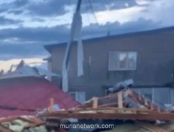 Tornado Langka Terjang Pegunungan Ural Rusia, 16 Luka-Luka dan Ratusan Rumah Rusak