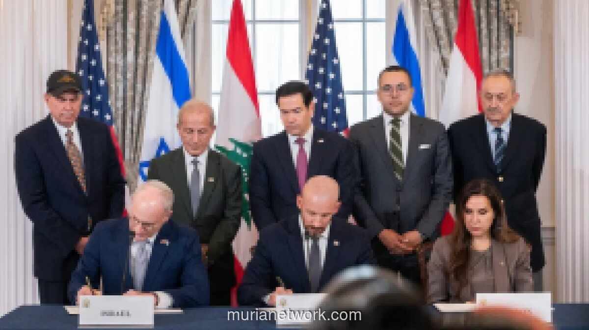 Lebanon, Israel, dan AS Teken Kerangka Kesepakatan Damai Bersejarah