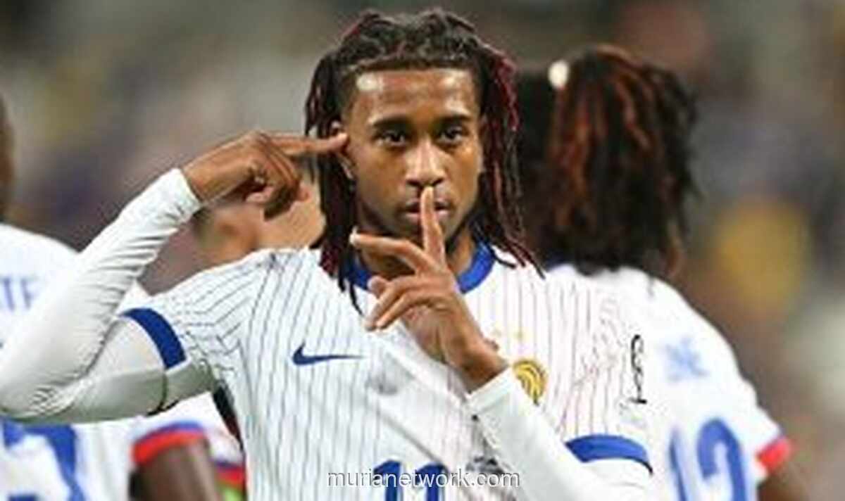 Prancis Hajar Irlandia Utara 3-1, Hat-trick Olise Bawa Les Bleus Percaya Diri Sambut Piala Dunia 2026
