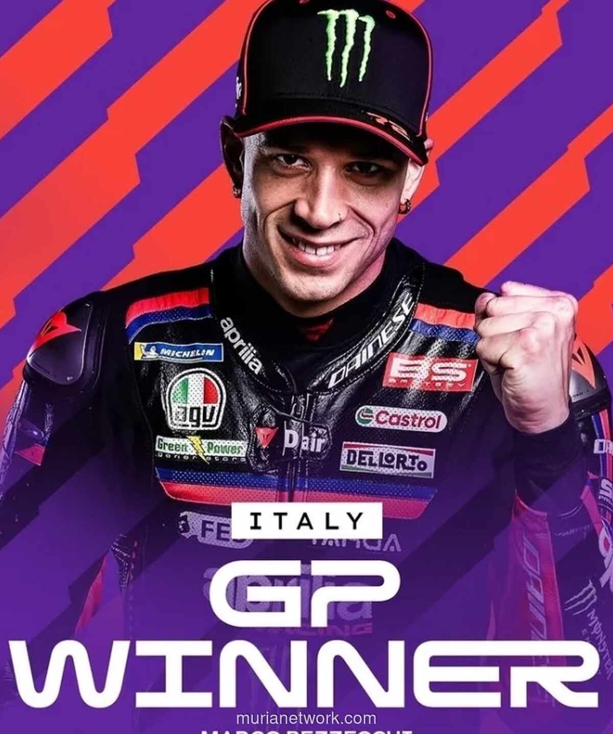 Marco Bezzecchi Menangi MotoGP Italia di Mugello, Aprilia Kunci Posisi 1-2