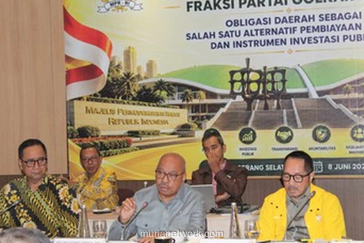 Fraksi Golkar MPR Desak Pembentukan UU Obligasi Daerah untuk Percepat Pembangunan