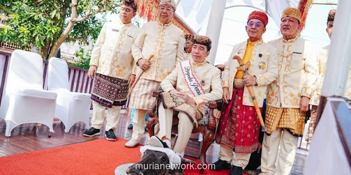 Ritual Jokowi Injak Kepala Kerbau di Lampung Picu Spekulasi Publik