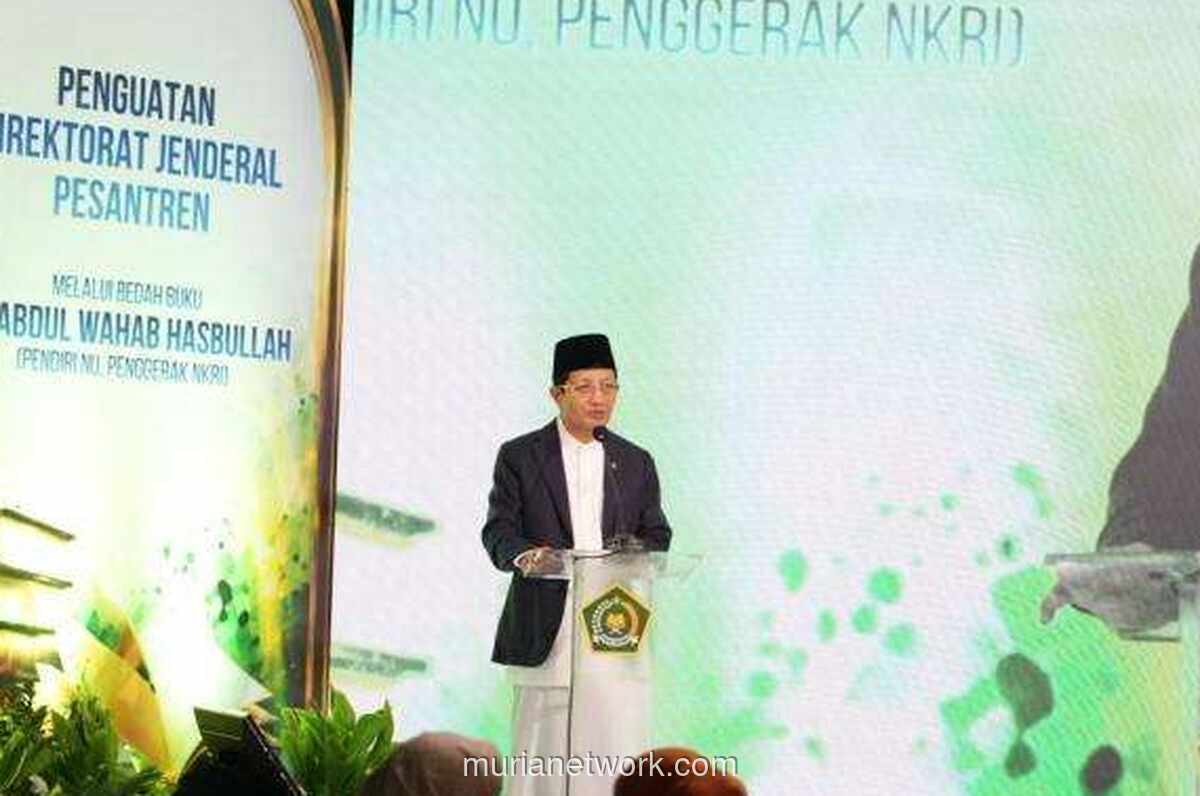 Menag: Pesantren Tak Cukup Lahirkan Pemimpin Kharismatik, Harus Juga Profesional dan Adaptif