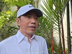 PSI Segera Sematkan Jaket Partai ke Jokowi sebagai Ketua Dewan Pembina
