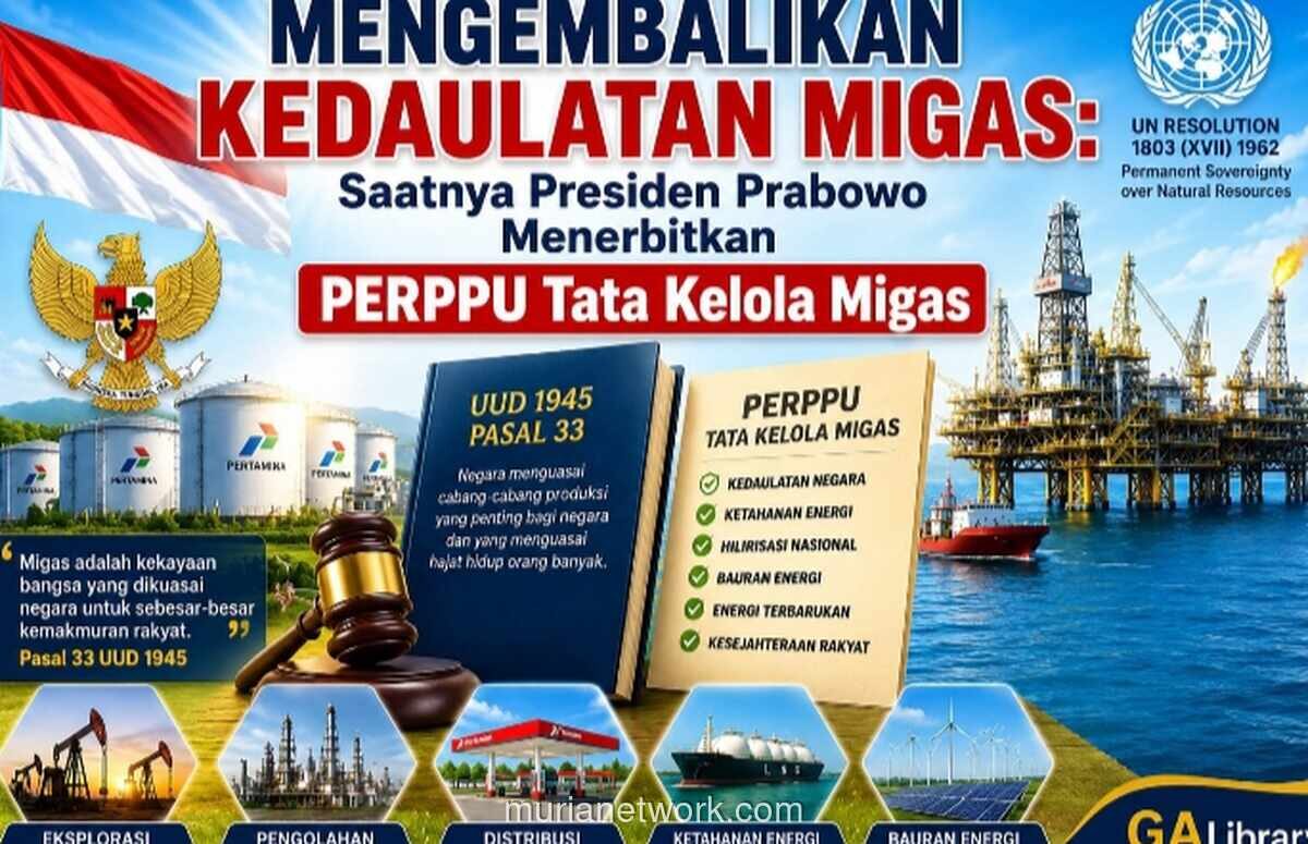 Desakan Perppu Tata Kelola Migas: Langkah Strategis Kembalikan Kedaulatan Energi