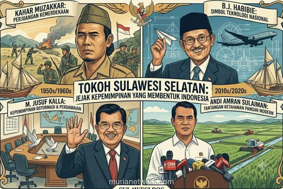 Dari Perjuangan Kemerdekaan hingga Ketahanan Pangan: Sulawesi Selatan Melahirkan Tokoh-Tokoh Nasional Sepanjang Zaman