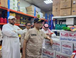 Menteri Haji Inspeksi Dapur Katering di Madinah, Dorong Produk Indonesia Masuk Rantai Pasok Jamaah