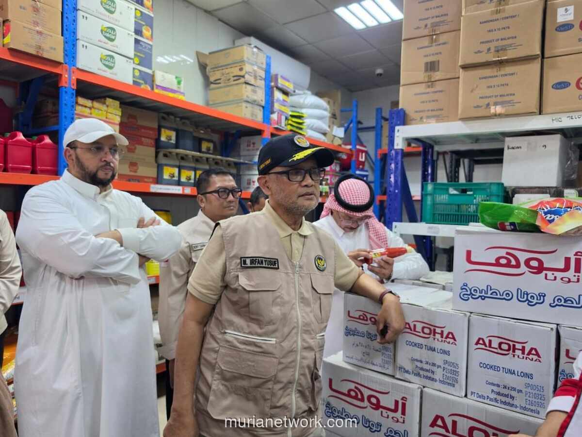Menteri Haji Inspeksi Dapur Katering di Madinah, Dorong Produk Indonesia Masuk Rantai Pasok Jamaah