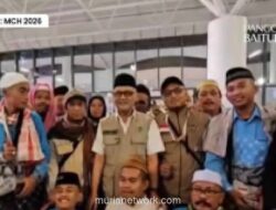 Menteri Haji Lepas Kloter Pertama Jemaah Haji Indonesia dari Jeddah, Sampaikan Permohonan Maaf