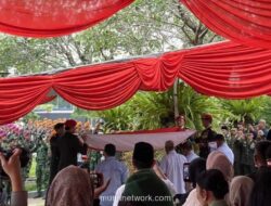 Menhan Sjafrie Pimpin Upacara Pemakaman Militer untuk Jenderal Ryamizard Ryacudu di TMP Kalibata