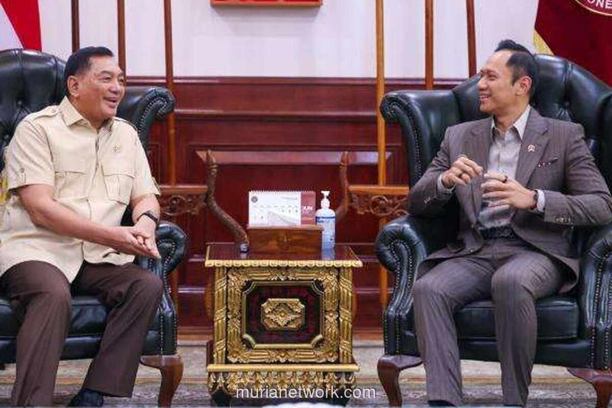 Menko AHY dan Menhan Sjafrie Bahas Sinkronisasi Infrastruktur dengan Pengamanan Wilayah Udara