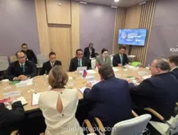 Menteri Hukum Paparkan Program Posbankum Desa di Forum Hukum Internasional Rusia