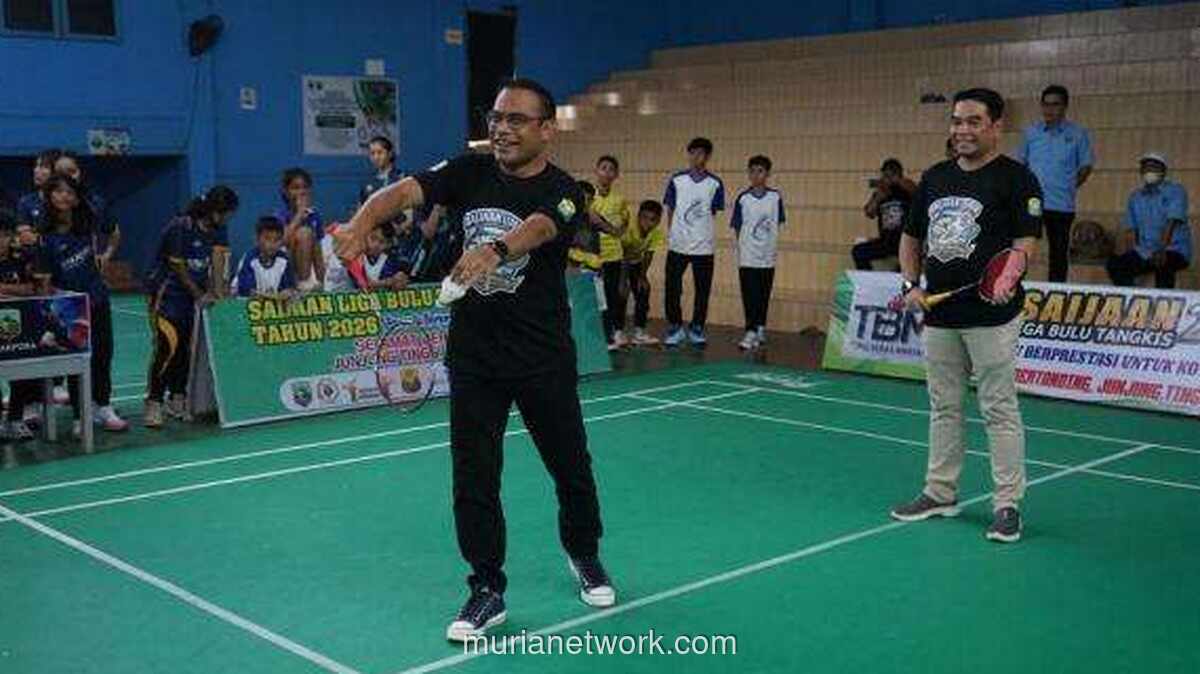 Pemkab Kotabaru Resmi Buka Saijaan Liga Bulutangkis 2026, Diikuti 419 Peserta