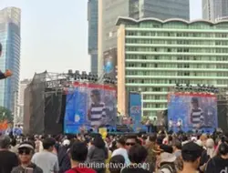 HUT ke-499 Jakarta Meriah di Bundaran HI, Gubernur dan Wagub Hadir