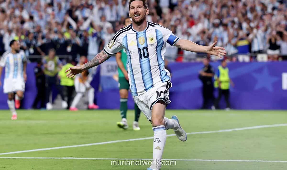Messi Dicadangkan, Argentina Rotasi Skuad Hadapi Yordania