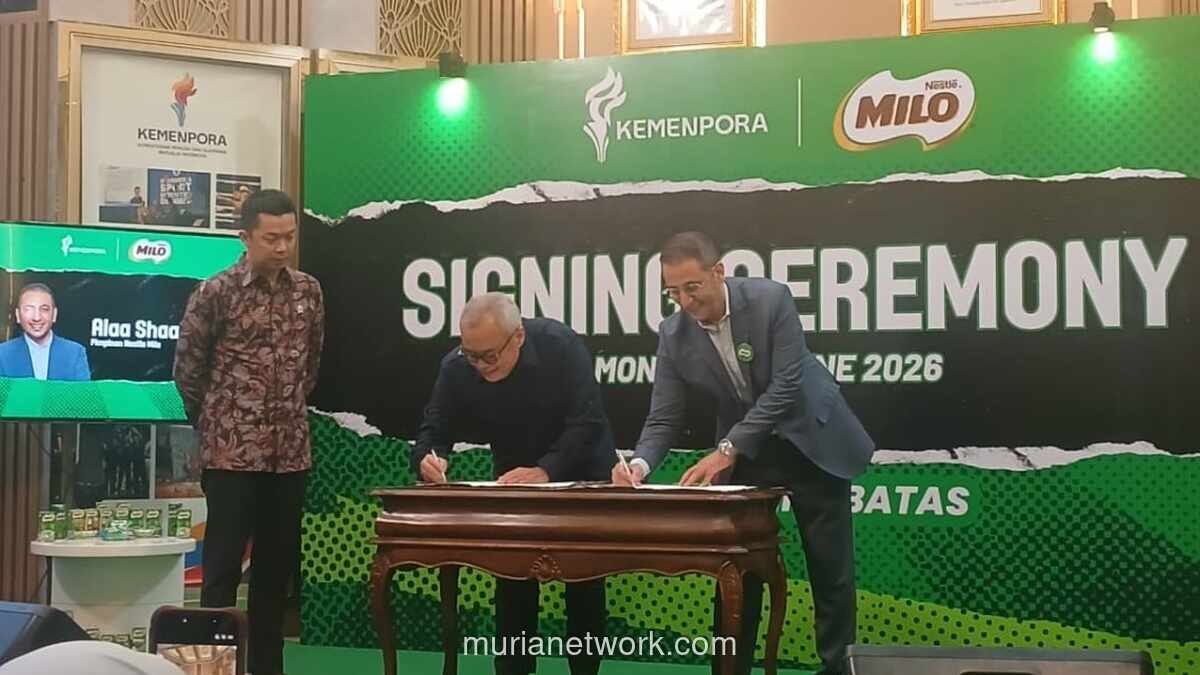 Nestle Milo dan Kemenpora Teken MoU untuk Perluas Pembudayaan Olahraga hingga ke Daerah