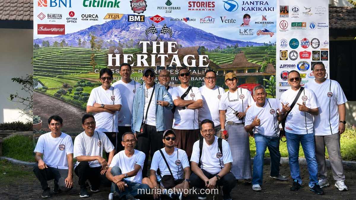 33 Komunitas dan MNC Insurance Ramaikan Festival Kendaraan Klasik The Heritage Vol. 1 di Lembang