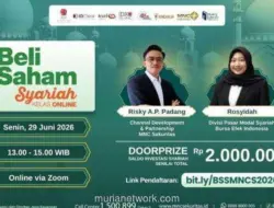 MNC Sekuritas dan BEI Gelar Webinar Gratis Beli Saham Syariah, Hadirkan Dua Pembicara