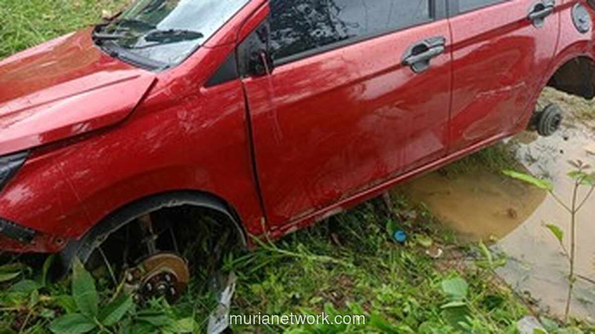 Mobil Korban Kecelakaan Tunggal di Sintang Raib Digasak saat Ditinggal di Lokasi