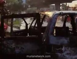 Mobil Terbakar di Jalan Sholeh Iskandar Bogor, Kerugian Capai Rp200 Juta