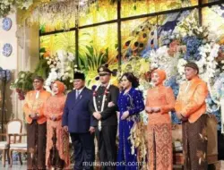 Presiden Prabowo Hadiri Resepsi Pernikahan Putri Ketua KPK