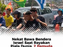 Kericuhan Saat Konvoi Piala Dunia di Maluku Dipicu Pengibaran Bendera Israel