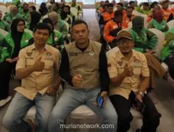 Pengemudi Ojol dan Ojek Pangkalan Ikut Meriahkan Hari Bhayangkara ke-80 di Jambi