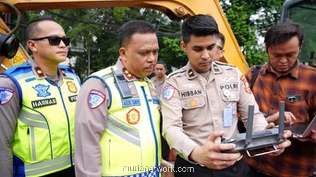 Polri Gunakan ETLE Drone untuk Awasi Pelanggaran Lalu Lintas dari Udara saat Operasi Patuh 2026
