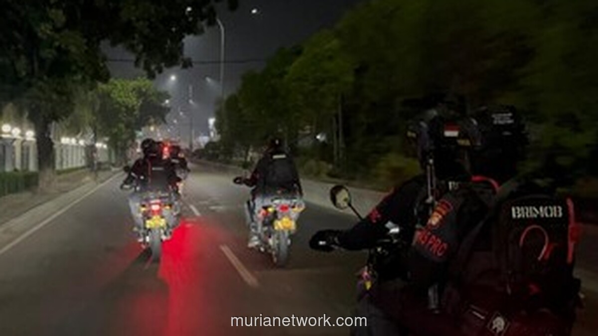 Brimob Patroli Dini Hari di Jakarta-Bekasi, Bekuk Pembawa Celurit dan Bubarkan Balap Liar