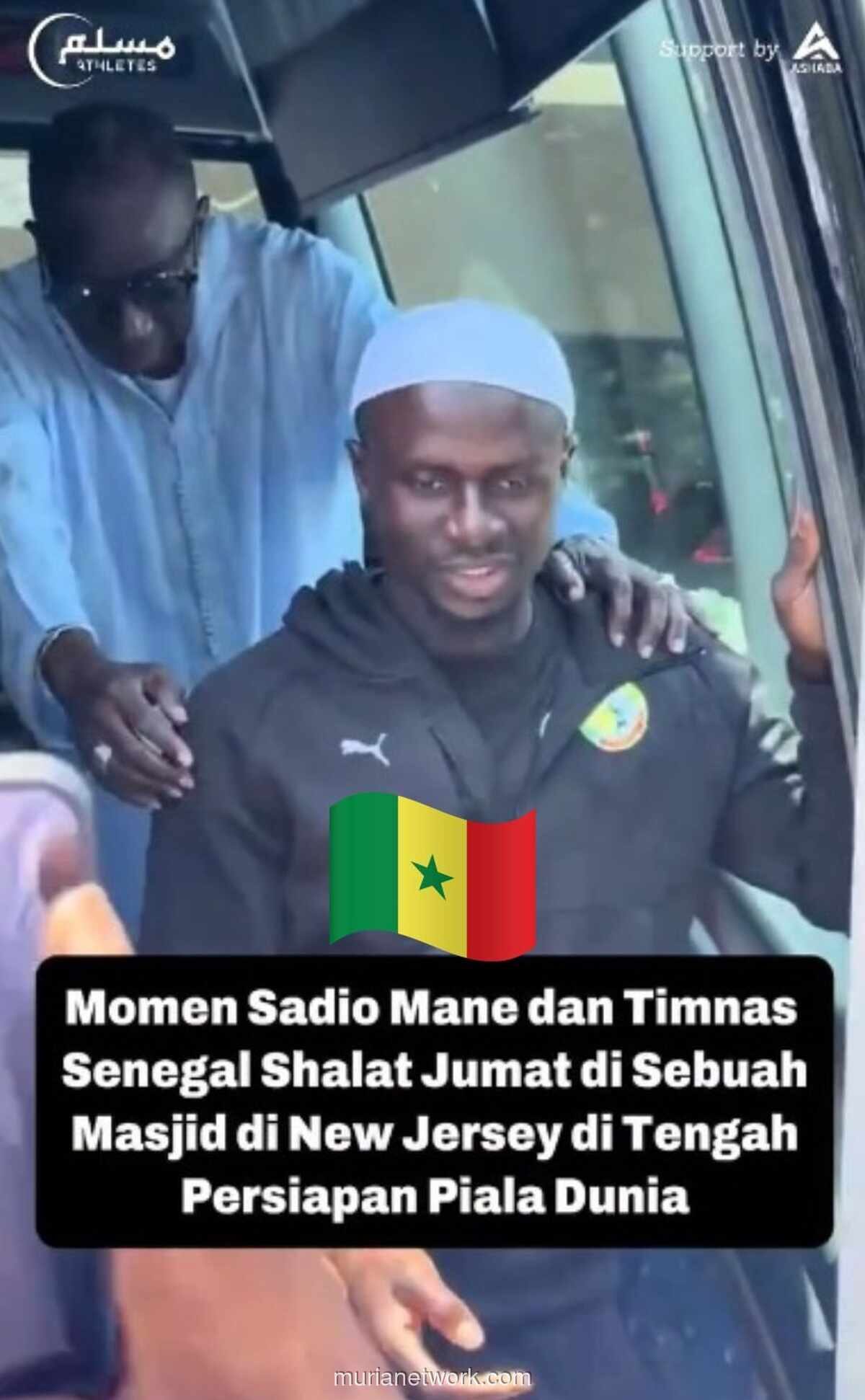 Timnas Senegal Tetap Salat Jumat di Tengah Peringatan Cuaca Buruk Saat Persiapan Piala Dunia