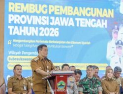 Gubernur Jateng Minta Seluruh Sektor Bersinergi Jaga Produktivitas Pertanian dan Ketahanan Pangan