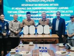 Pemprov Lampung Teken Studi Kelayakan Kawasan Industri Energi Terintegrasi di Katibung