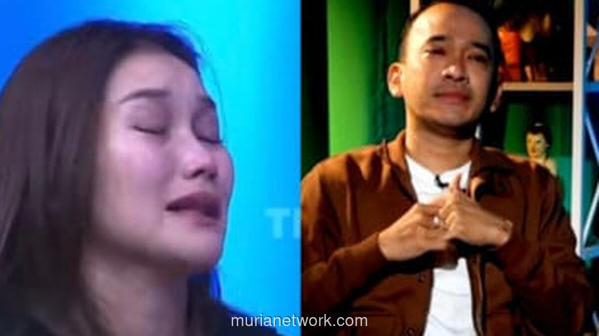 Ayu Ting Ting Menangis Haru di Talk Show, Prihatin Ruben Onsu Sulit Akses Hak Asuh Anak
