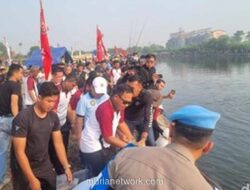 Polres Serang Tebar Dua Ton Ikan dalam Lomba Mancing Mania Peringati Hari Bhayangkara ke-80
